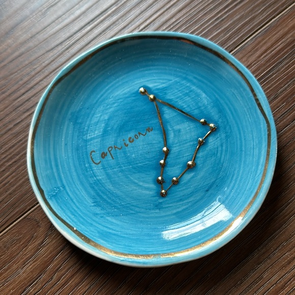 Anthropologie Capricorn Horoscope Ceramic Dish - Picture 3 of 5